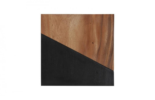 Phillips Collection Geometry Wall Tile Chamcha, Black