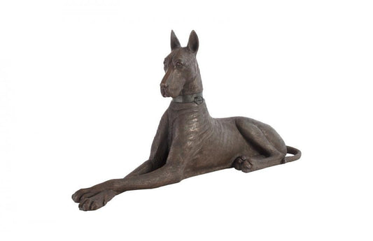 Phillips Collection Great Dane Right Sculpture Bronze
