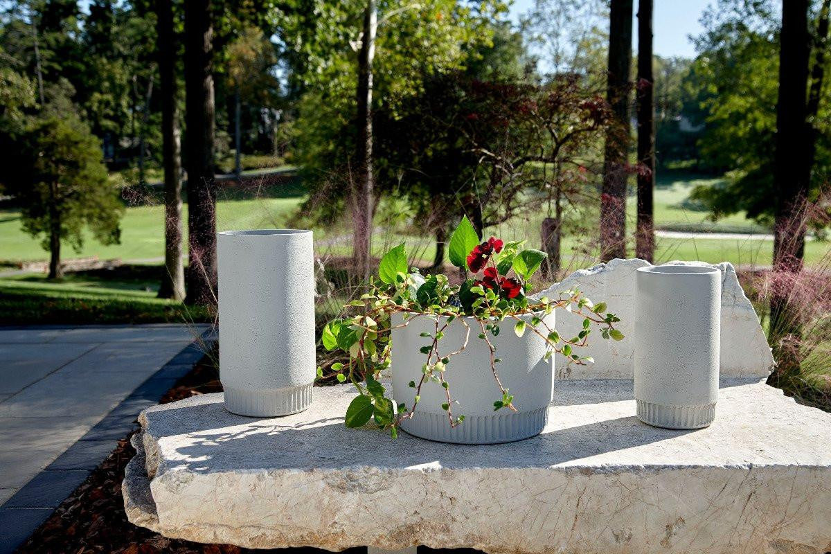 Phillips Collection Harvest Planter, Gray, 13"W (PH100220 YV0J07T8ZD)