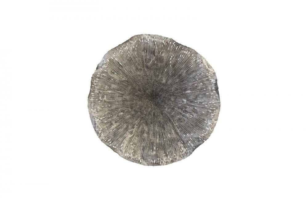 Phillips Collection Lotus Wall Tile, Large, Antique Silver, 27.5"W (TH96161 YV0J07TA10)