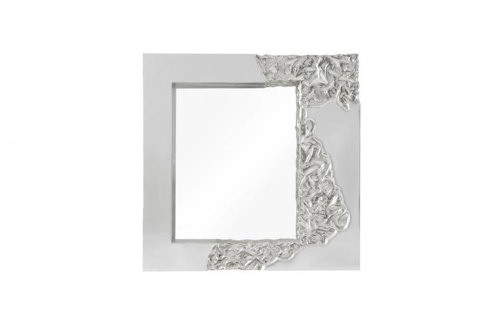 Phillips Collection Mercury Mirror, Square, Silver Leaf, 39"W (PH104310 YV0J07TAXZ)