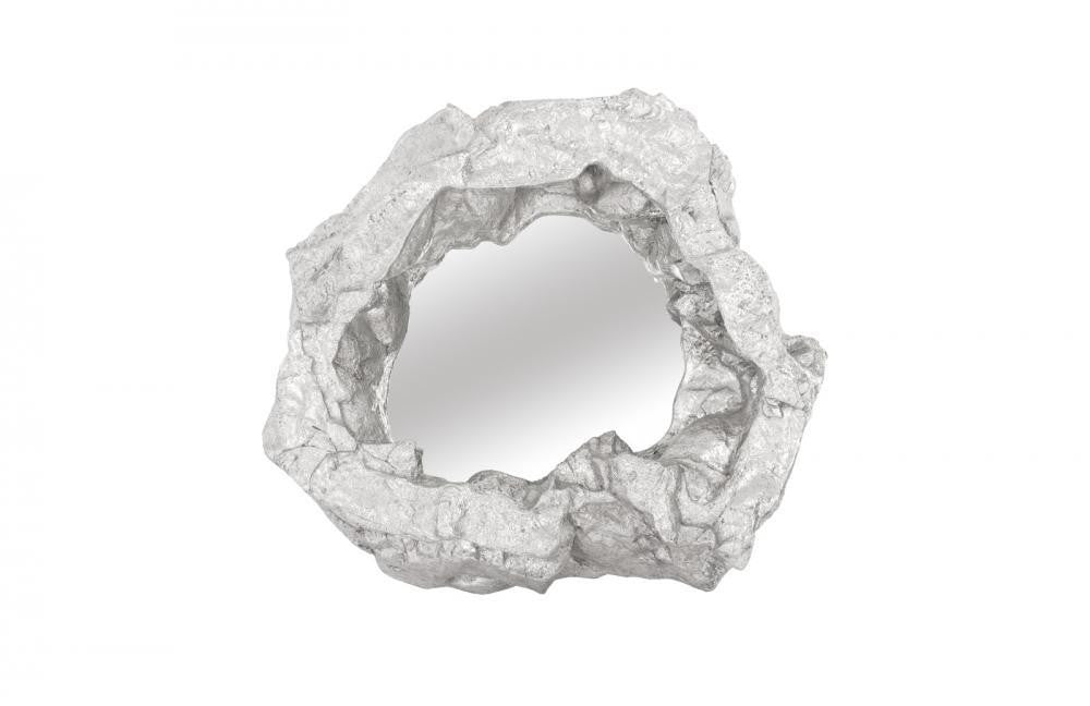 Phillips Collection Rock Pond Mirror, Wide, Silver Leaf, 42"W (PH81110 YV0J07W4TX)