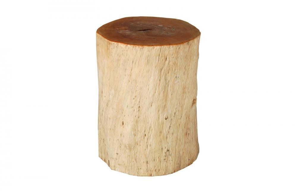 Phillips Collection Round Wood Stool Natural