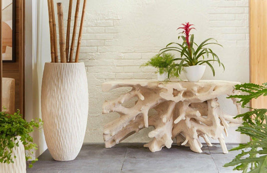 Phillips Collection Rucco Planter Off-White