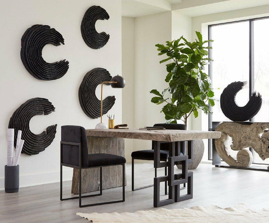 Phillips Collection Swoop Wall Art Black