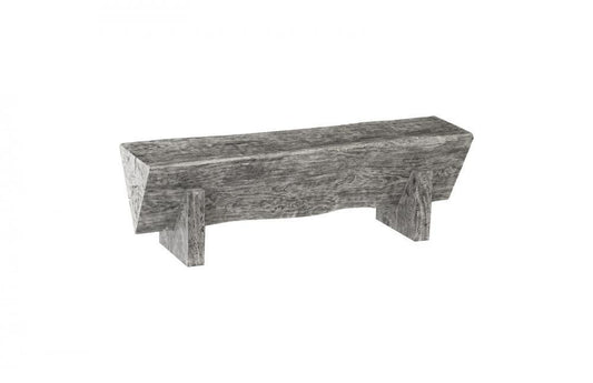 Phillips Collection Triangle Bench Graystone