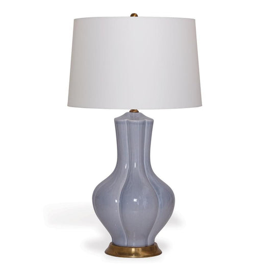 Port 68 Southampton Table Lamp Smoke, Aged Brass
