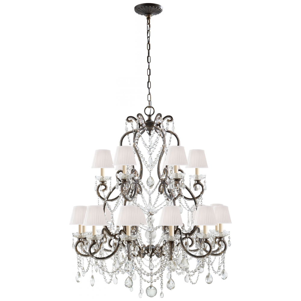 Ralph Lauren Adrianna Medium Chandelier Antiqued Gild