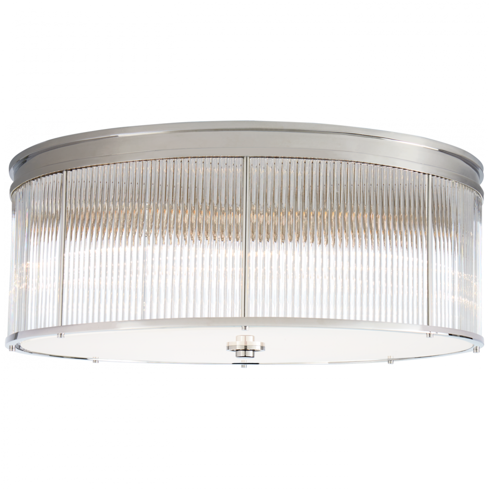 Ralph Lauren Allen Grande Flush Mount Polished Nickel