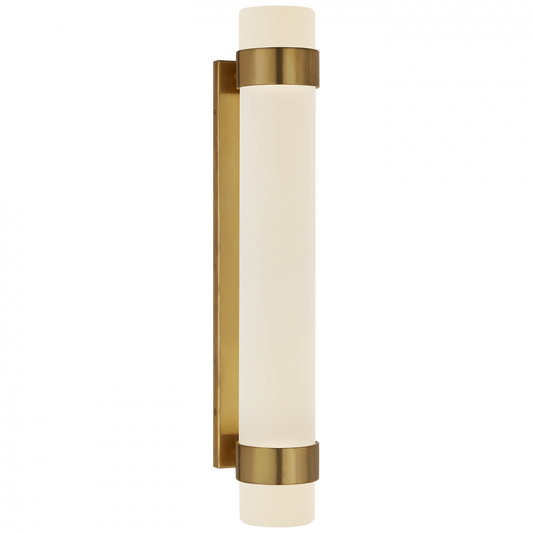 Ralph Lauren Barton Medium LED Bath Sconce Natural Brass