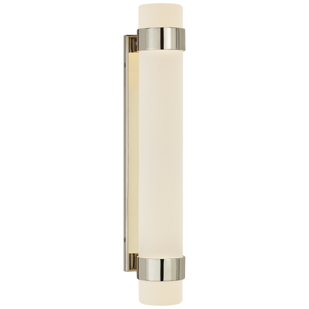 Ralph Lauren Barton Medium LED Bath Sconce Polished Nickel