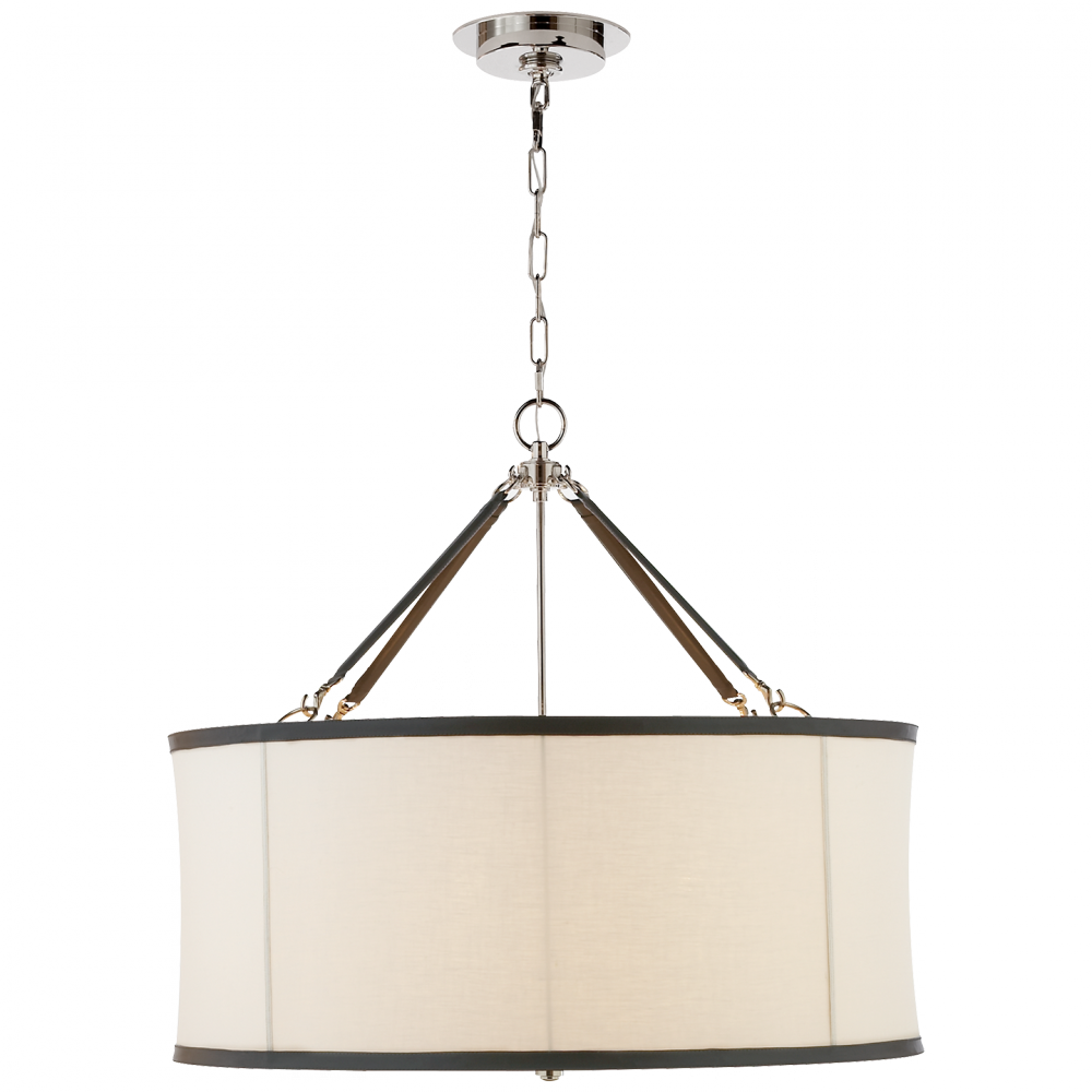 Ralph Lauren Broomfield Large Hanging Shade Polished Nickel