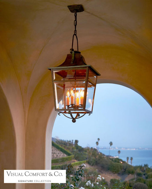 Ralph Lauren Carrington Small Lantern - Weathered Verdigris