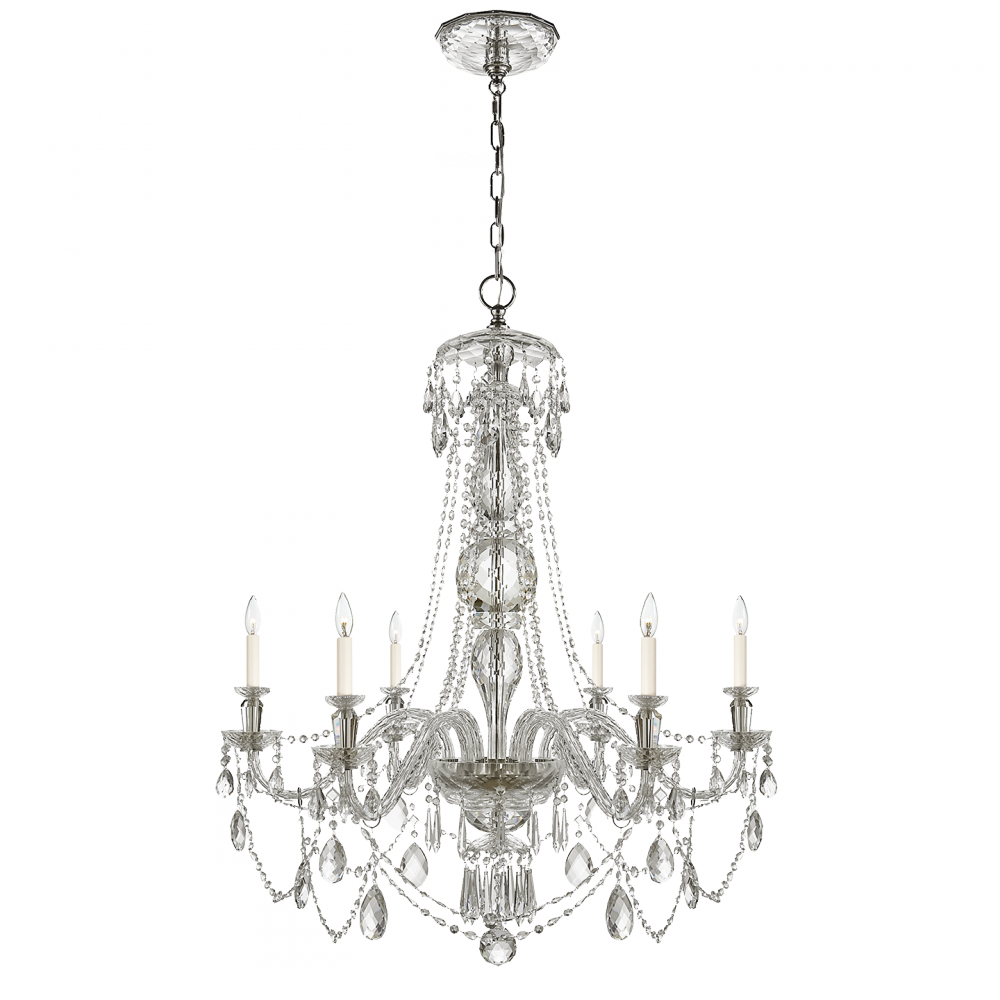Ralph Lauren Daniela Wide Chandelier Crystal