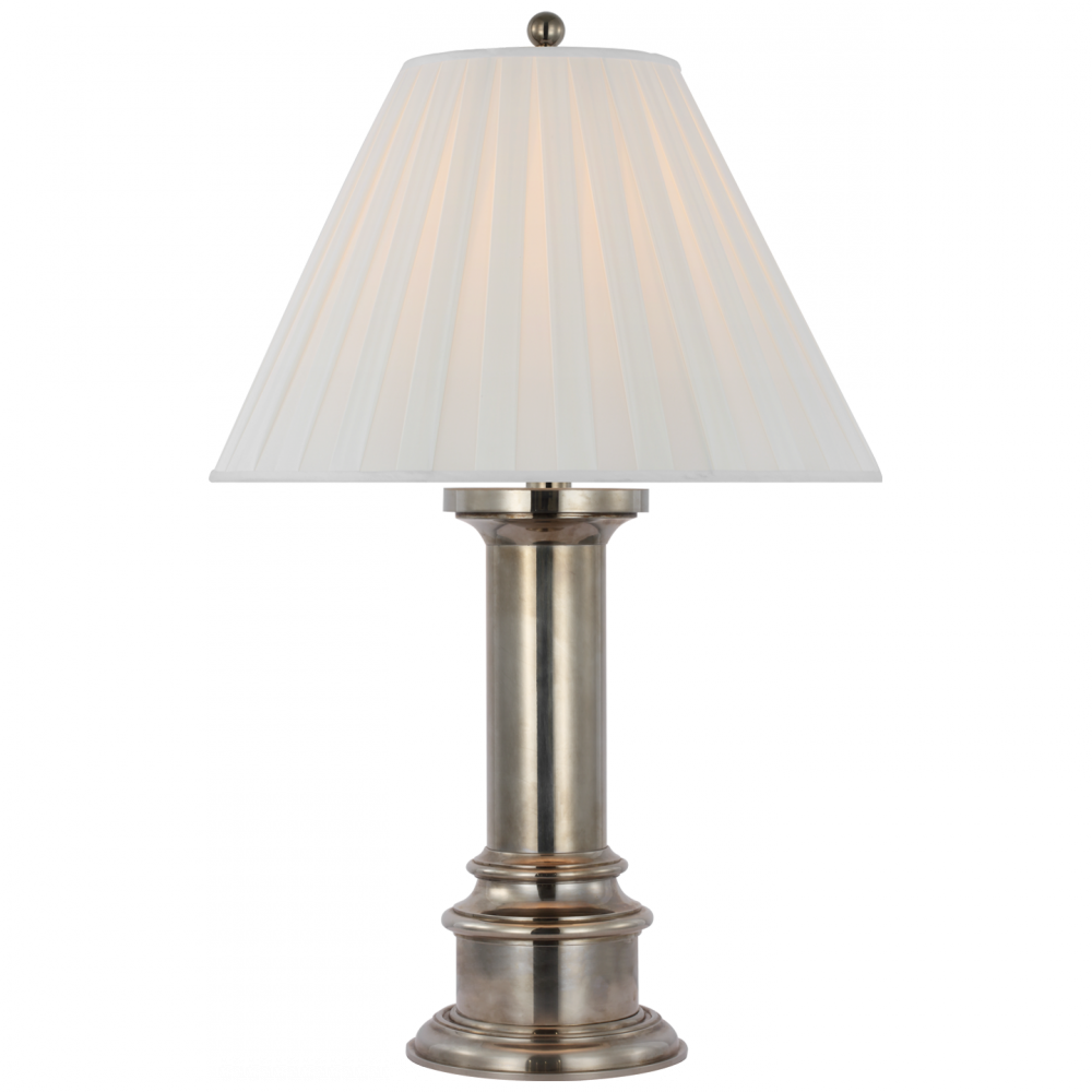 Ralph Lauren Hammett Large Table Lamp Butler's Silver