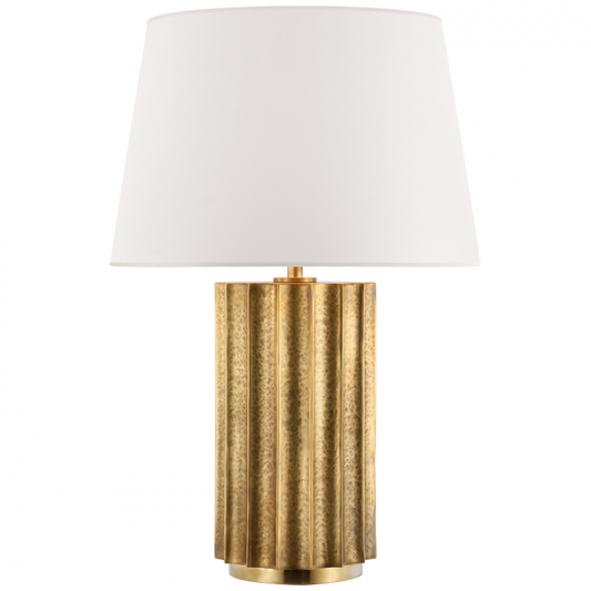 Ralph Lauren Kolber Medium Table Lamp Natural Brass