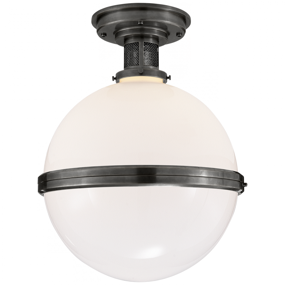 Ralph Lauren McCarren Large Flush Mount Bronze