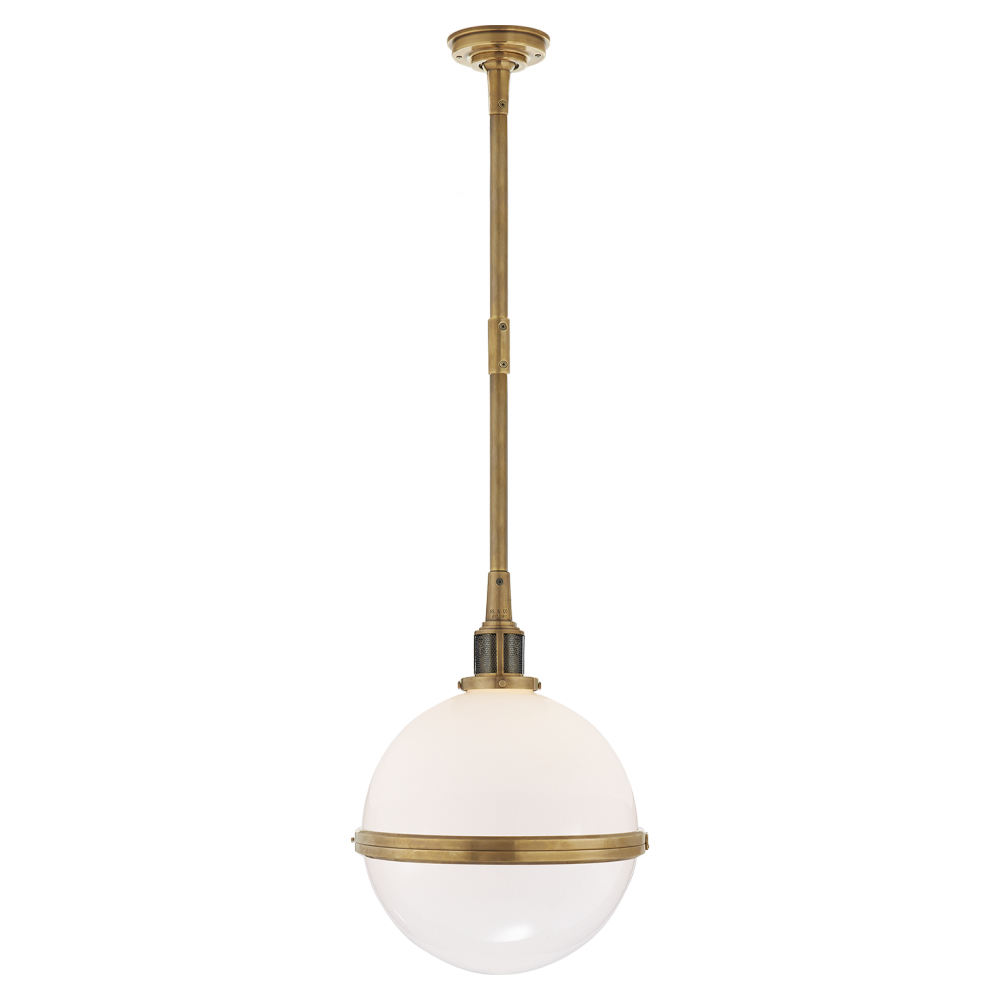 Ralph Lauren McCarren Large Globe Pendant Polished Nickel