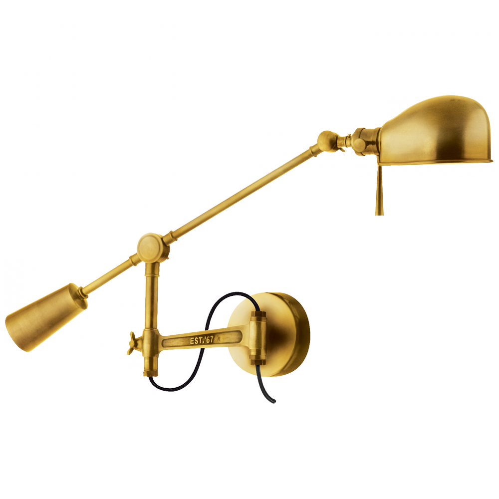 Ralph Lauren RL '67 Boom Arm Wall Lamp