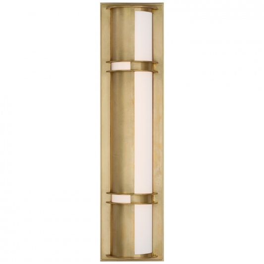 Ralph Lauren Strever 18-in LED Shielded Sconce Natural Brass