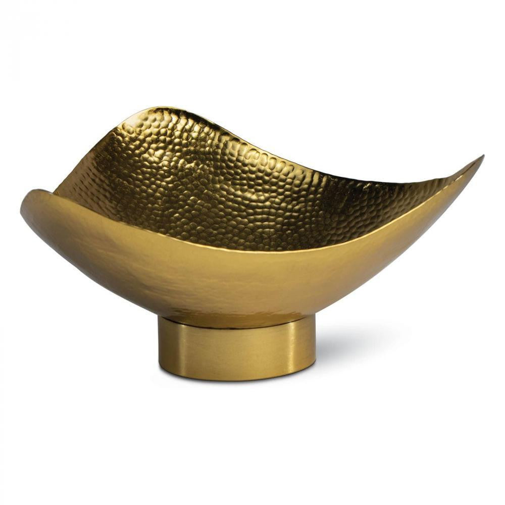 Regina Andrew Milo Bowl Large Polished Brass, Brass