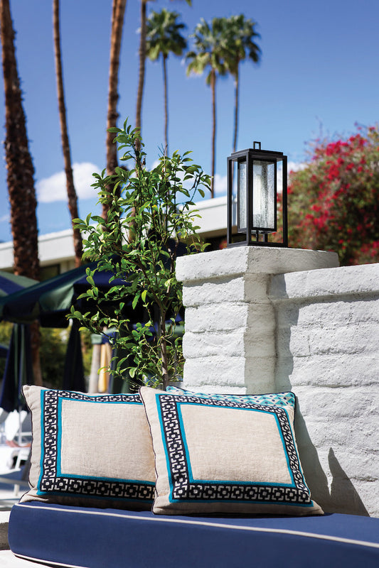 Hinkley Republic Outdoor Wall Mount Lantern Satin Nickel