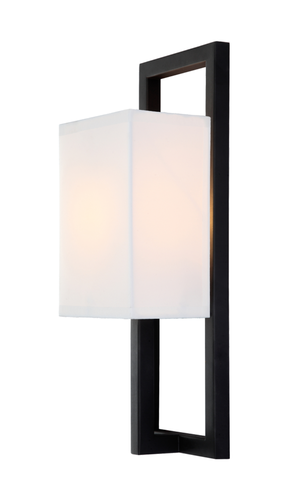 Matteo Lighting Cadre Wall Sconce Dark Gray