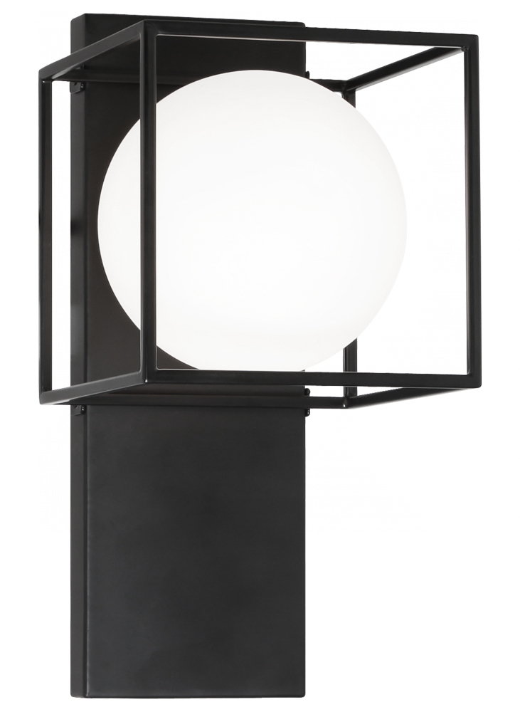 Matteo Lighting Squircle 14-in Wall Sconce Black