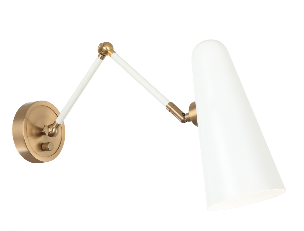 Matteo Lighting Blink Wall Sconce White
