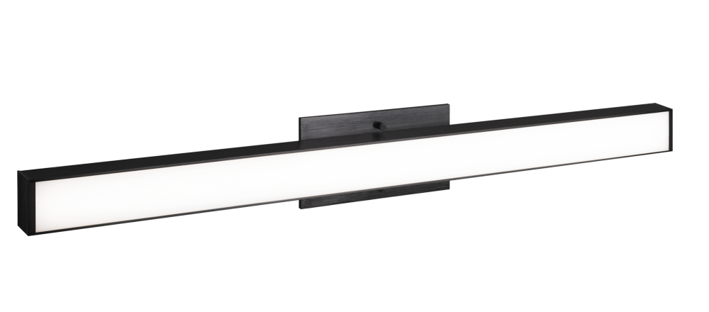 Matteo Lighting Millare 34-in LED Vanity Light Oxidized Black