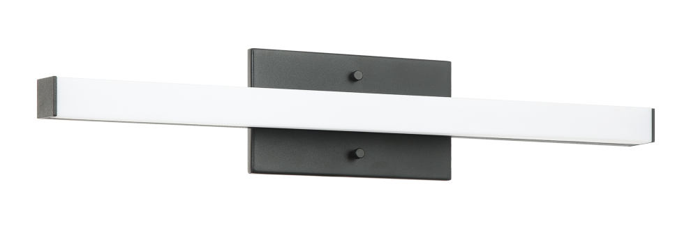 Matteo Lighting Madoire 23-in LED Vanity Light Matte Black