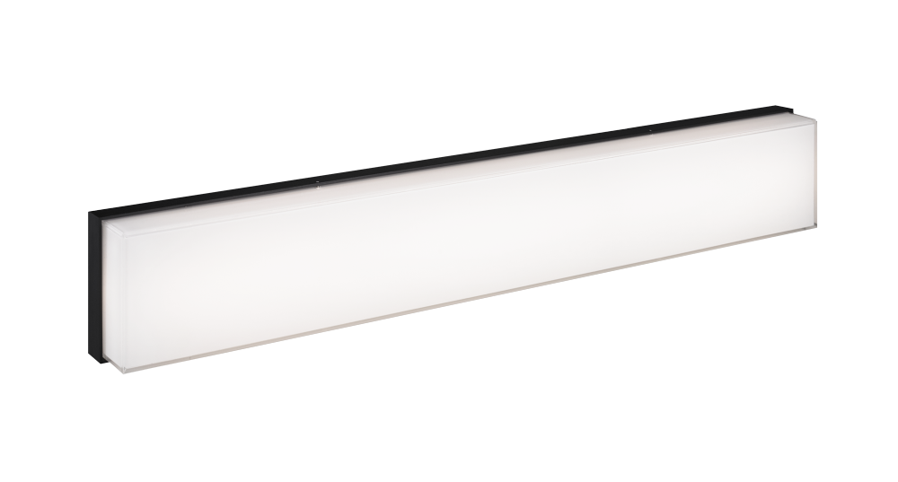 Matteo Lighting Kabu 24-in LED Vanity Light Oxidized Black