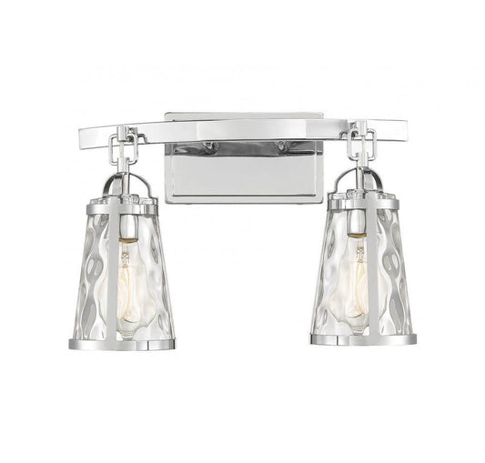 Savoy House Albany 2-Light Bath Vanity Polished Chrome