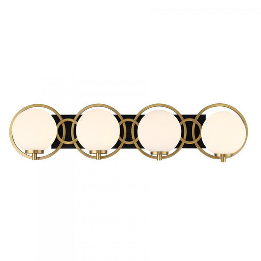 Savoy House Alhambra 4-Light Bathroom Vanity Light