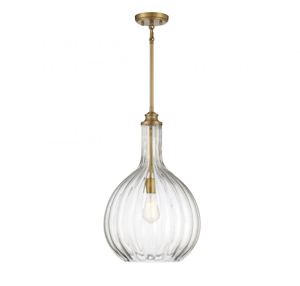 Savoy House Brandon Pendant Warm Brass