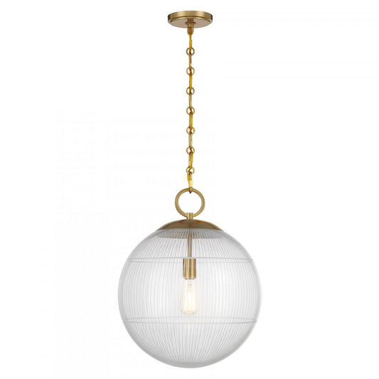 Savoy House Cabot 1-Light Pendant Warm Brass