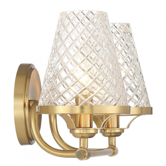 Savoy House Candler 2-Light Bathroom Vanity Light