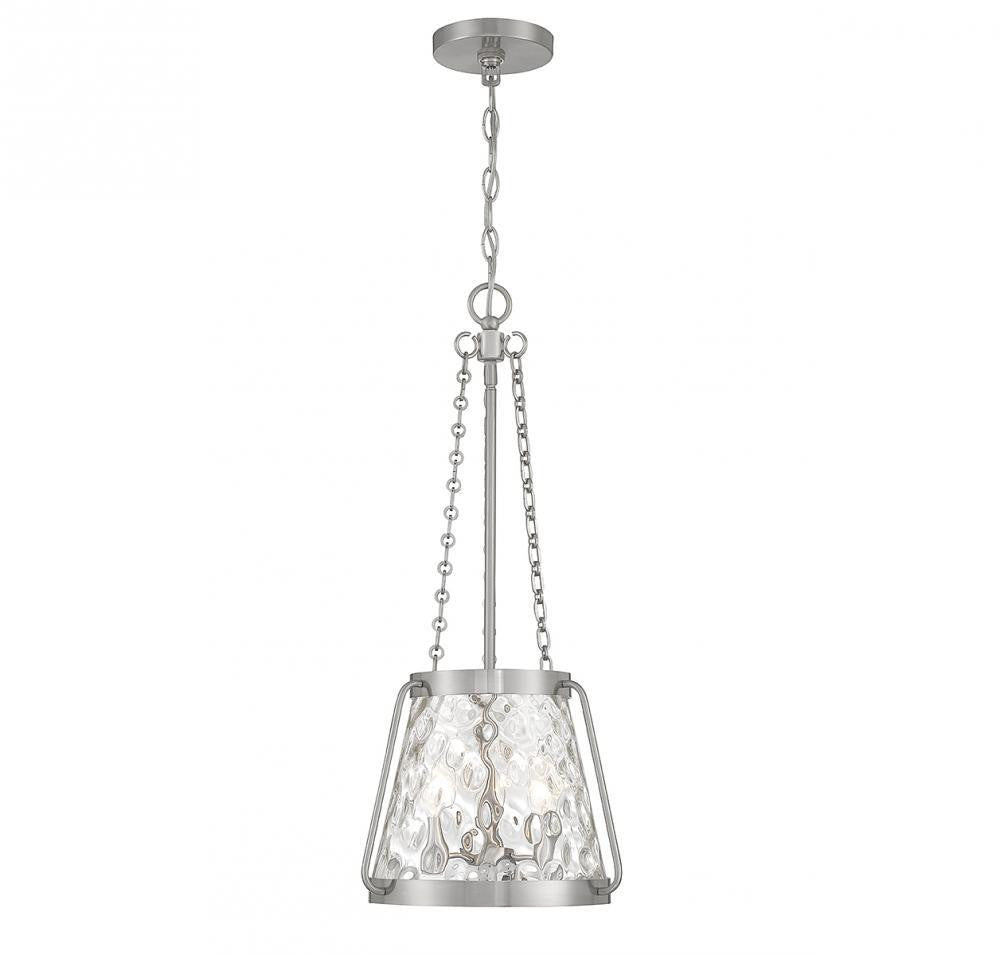 Savoy House Crawford 3-Light Pendant Satin Nickel
