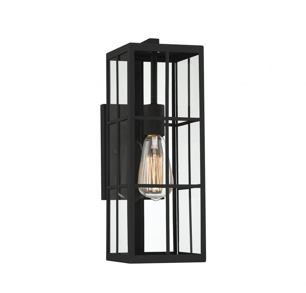 Savoy House Ericson Outdoor Wall Lantern Matte Black