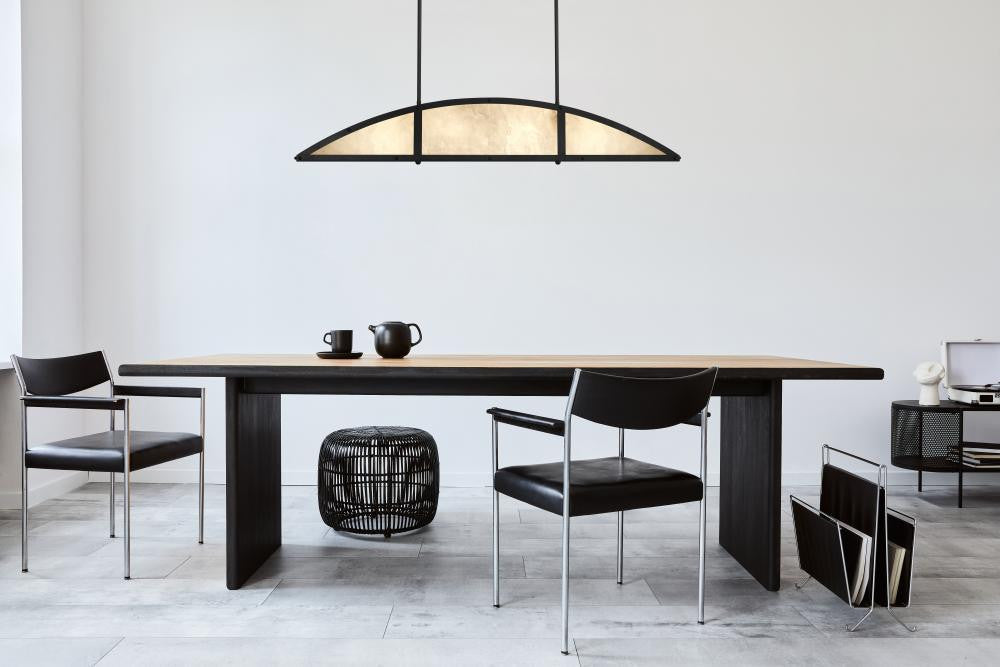 Savoy House Legacy 4-Light Linear Chandelier in Matte Black by Breegan Jane, Savoy House 1-6219-4-89 ALWMY