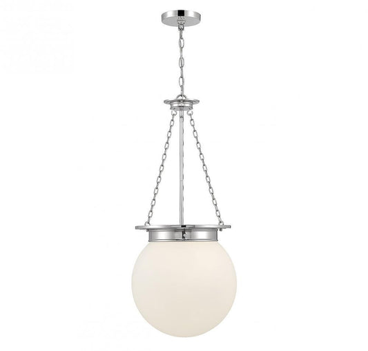 Savoy House Manor Pendant Polished Nickel