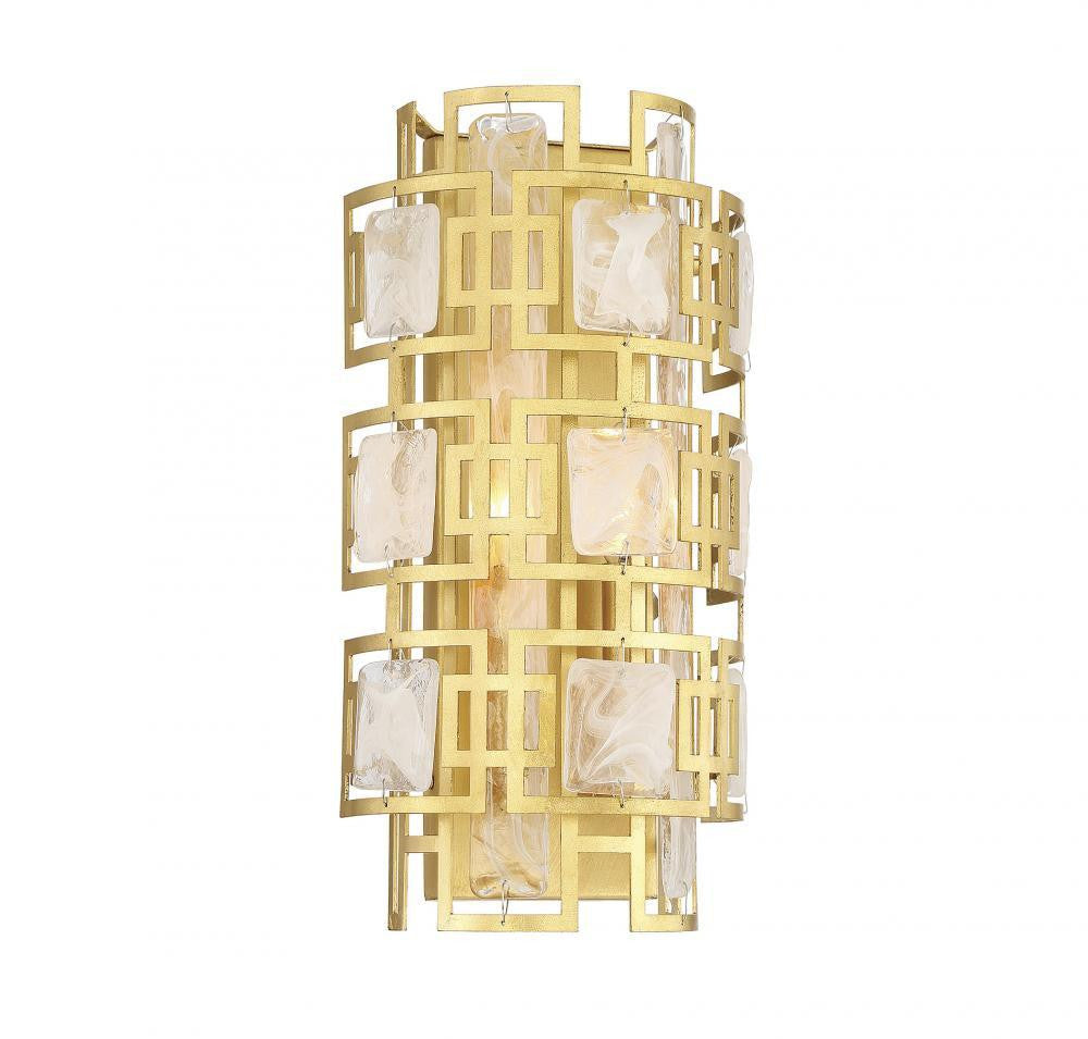 Savoy House Portia Wall Sconce True Gold
