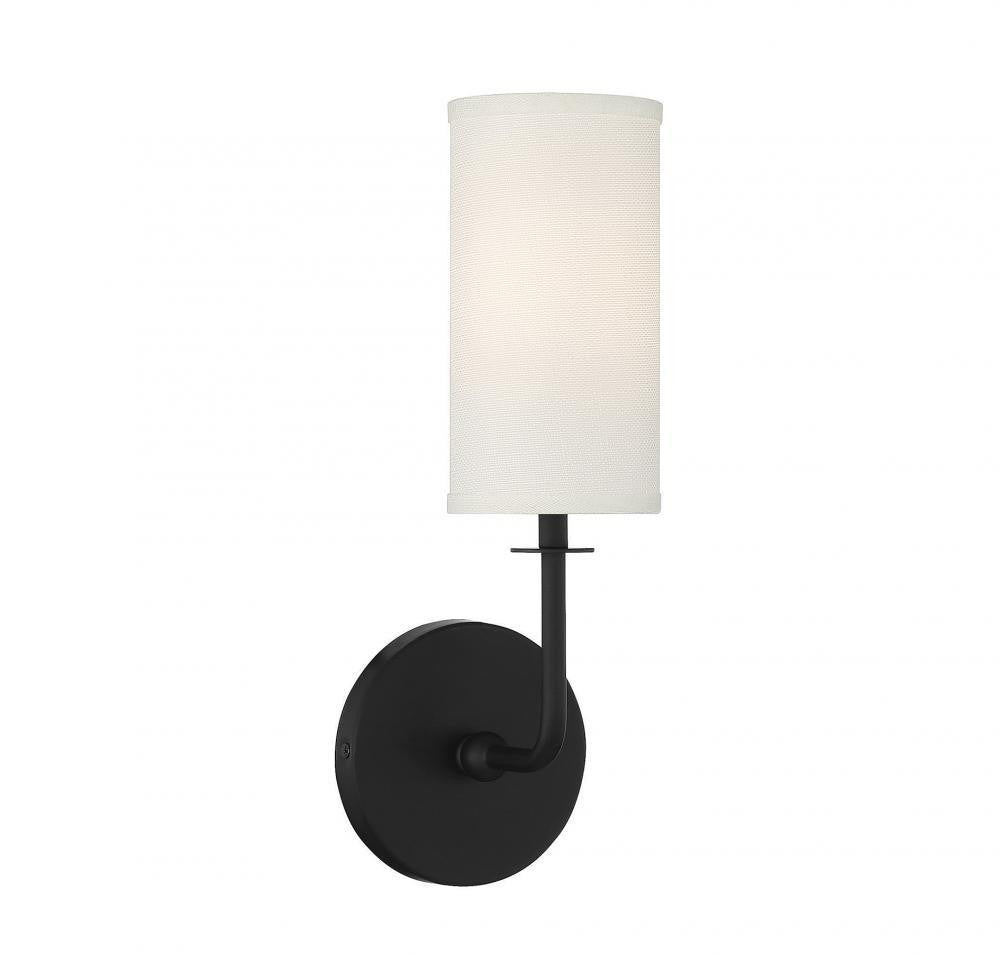 Savoy House Powell Wall Sconce Matte Black