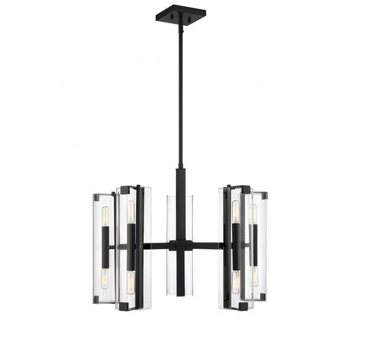 Savoy House Winfield 10-Light Chandelier Matte Black