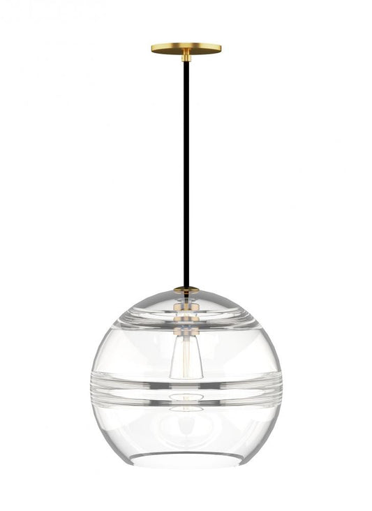 Visual Comfort Modern Sedona Pendant Brass, Aged Brass