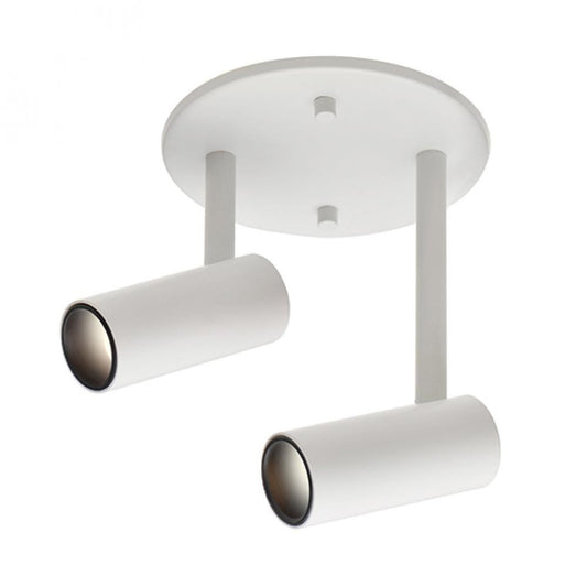 Kuzco Lighting Inc Downey 3-in LED Semi-Flush Mount White