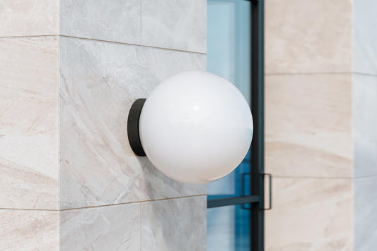 Troy Ansel Outdoor Wall Sconce Black 10"W x 10"H
