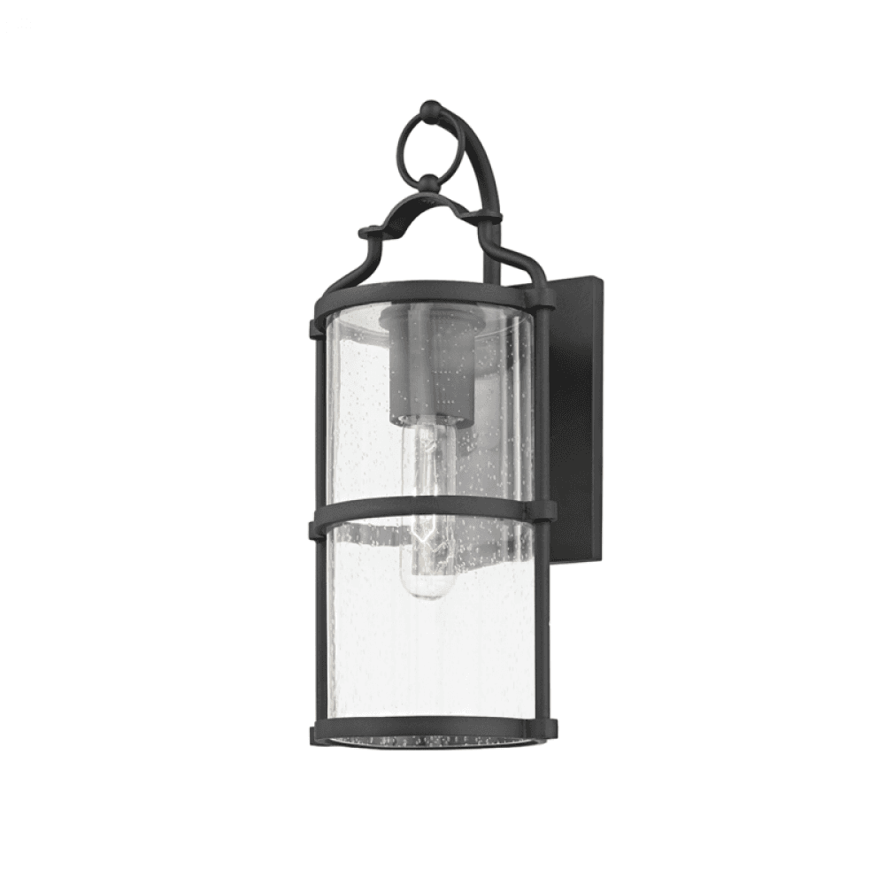 Troy Burbank Wall Sconce Texture Black