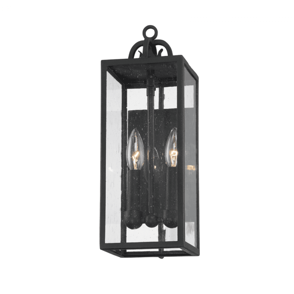 Troy Caiden Wall Sconce Black