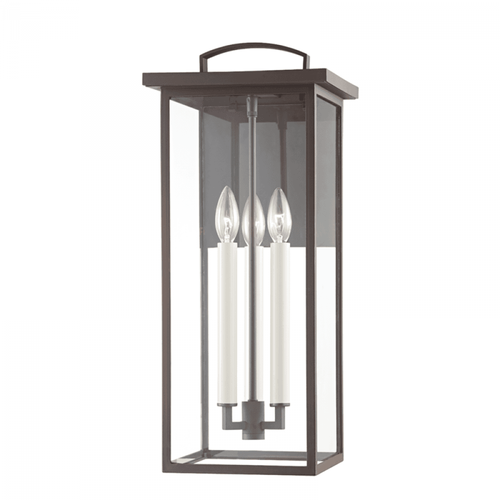 Troy Eden Wall Sconce Textured Bronze